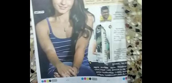  My cum tribute to south indian actress and singer andriea